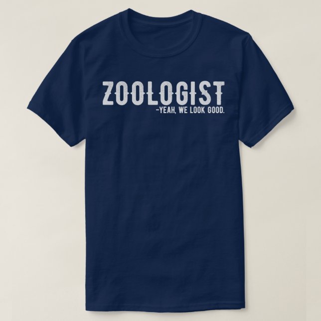 Camiseta Zoólogo Sim, Estamos Bem (Frente do Design)