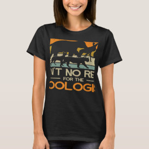 Camiseta Zoólogo Zoológico de Zoologia de Vida Selvagem Fun
