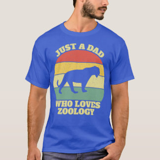 Camiseta Zoólogo Zoologista Pai Pai Padre Gift Idea