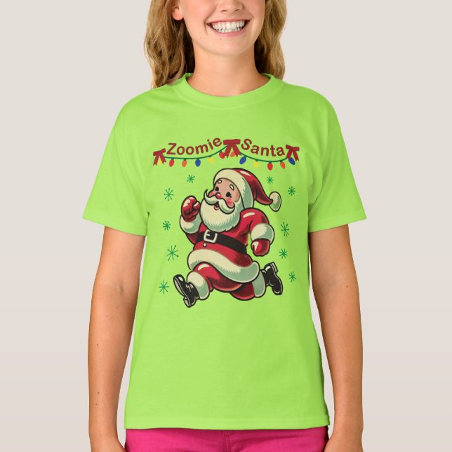 Camiseta Zoomie Santa Christmas (Frente)