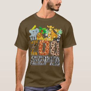 Camiseta Zootecnista das mulheres Impressão africano