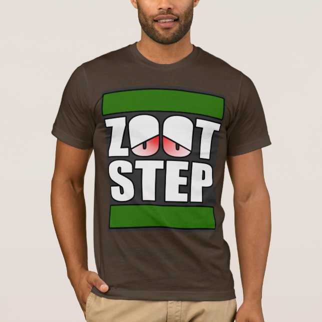 Camiseta Zootstep zooted DUBSTEP engraçado (Frente)