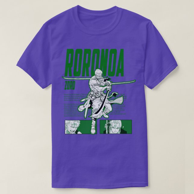 Camiseta zoro 2 (Frente do Design)