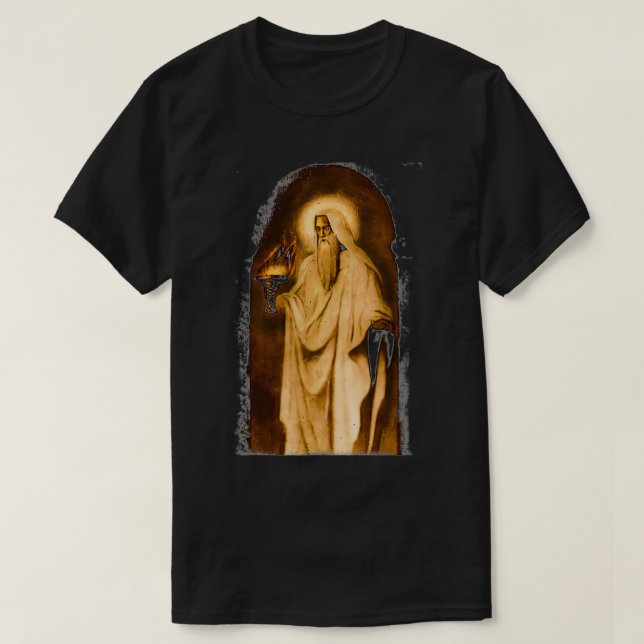 Camiseta Zoroaster Zarathustra Spitama Profeta Iraniano (Frente do Design)