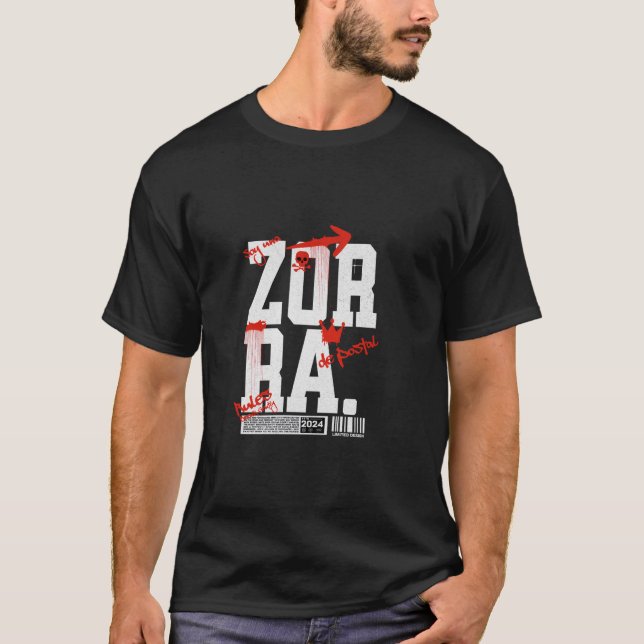 Camiseta Zorra Espanha Nebulosa Contra o machismo (Frente)