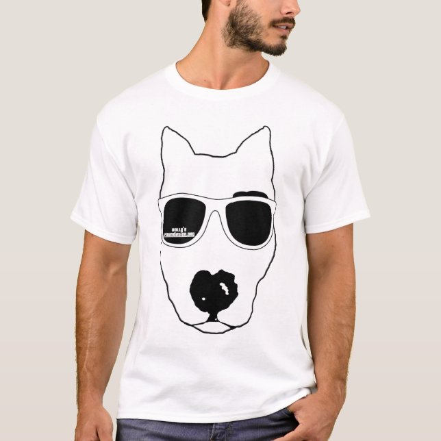 Camiseta Zorra nos óculos de sol (Frente)