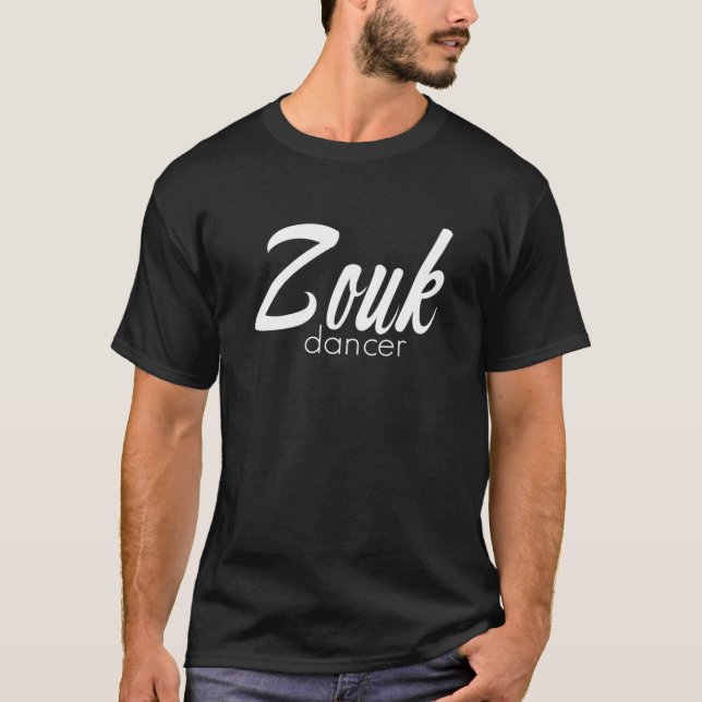 Camiseta Zouk Dancer Fitted Scoop  (Frente)