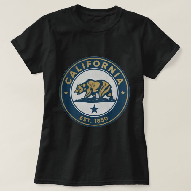 Camiseta ZOYNK T-Shirt Graphics California 0045178 (Frente do Design)