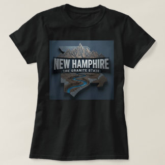 Camiseta ZOYNK T-Shirt Graphics New Hampshire 0045217