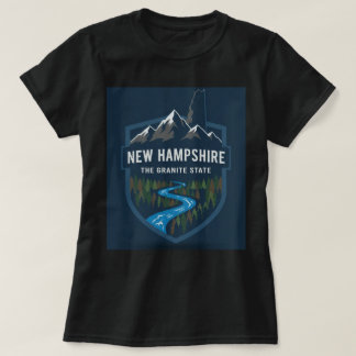 Camiseta ZOYNK T-Shirt Graphics New Hampshire 0045220