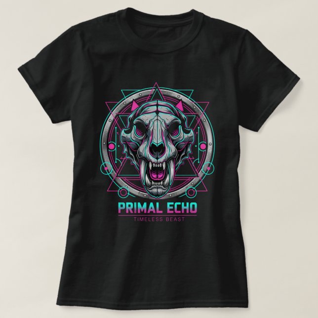 Camiseta ZOYNK T-Shirt Graphics Primal Echo 0045181 (Frente do Design)
