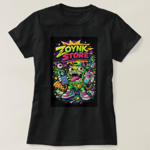 Camiseta ZOYNKSTORE Bola de Slime Com Celular 0045659