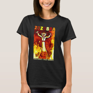 Camiseta Zozobra Fiestas De Sante Fe Novo México Velho Glo