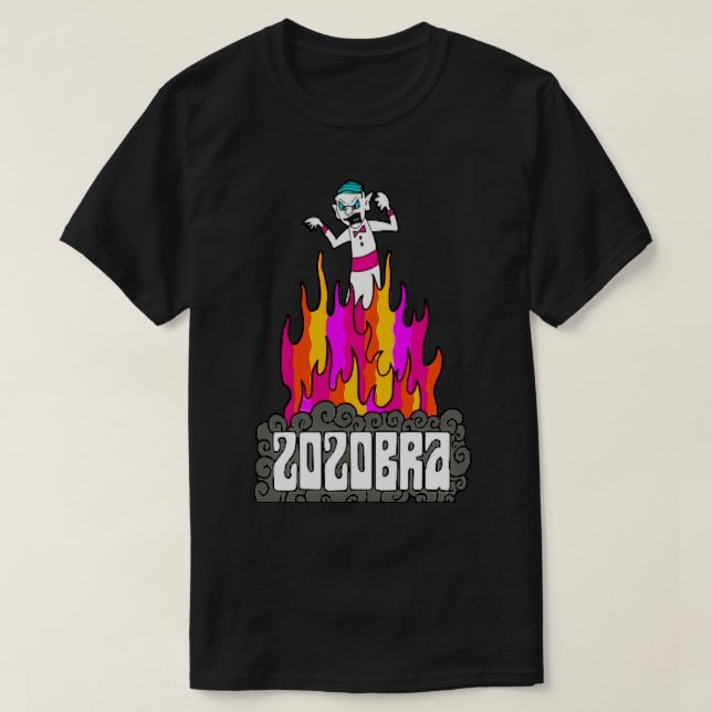 Camiseta Zozobra O Palhaço (Frente do Design)