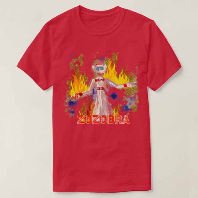 Camiseta Zozobra Zoroaster Prayer (Frente do Design)