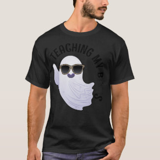 Camiseta zP4X Ensinando meu Boo Fantasma Pumpkin no outono
