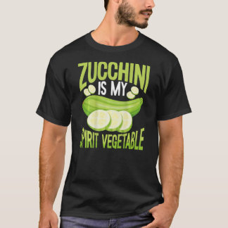 Camiseta Zucchini é minha vegetação vegetariana espiritual