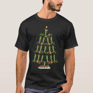 Camiseta Zucchini Lights Xmas Papais noeis Zucchini Natal T