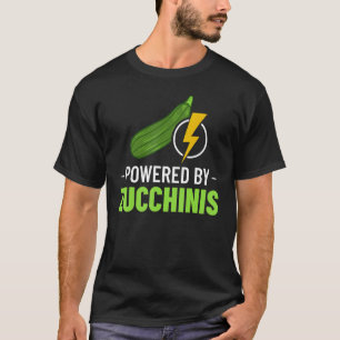Camiseta Zucchini Vegetal Pão Frita Noodle Lasagna