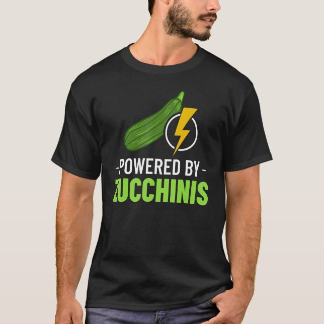 Camiseta Zucchini Vegetal Pão Frita Noodle Lasagna (Frente)