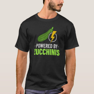 Camiseta Zucchini Vegetal Pão Frita Noodle Lasagna