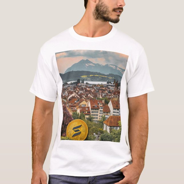 Camiseta Zug, Suiça* SOLANA * Autorização de nascimento (Frente)