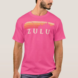 Camiseta Zulu Na Vintage Evergreen Sunset Oitenta Retro