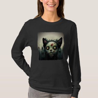Camiseta Zumbi Ca Estética Mal Assustador Terror Halloween