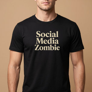 Camiseta Zumbi das Mídias Sociais