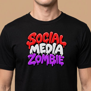 Camiseta Zumbi das Mídias Sociais