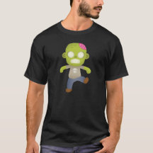 Zumbi de desenho animado fofo