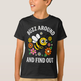 Camiseta Zumbir Por Ai E Descobrir Piada Divertida De Abelh