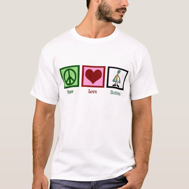Camiseta Zumbis do Amor pela Paz (Frente)