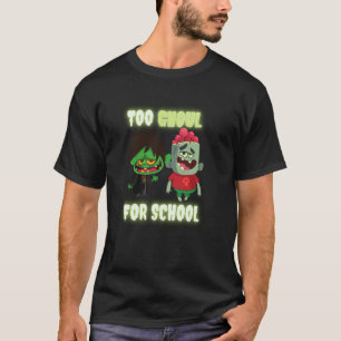 Camiseta Zumbis Engraçados Professores e Alunos Também Fant