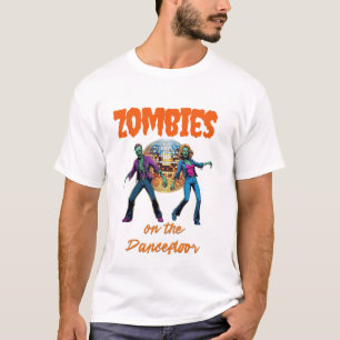 Camiseta Zumbis na pista de dança
