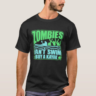 Camiseta Zumbis Não Podem Natação Comprar A Novidade Kay
