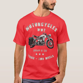 Camiseta Zundapp KS 600 Motociclo de Vintagem Retroativa WW