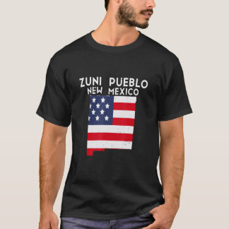 Camiseta Zuni Pueblo USA State America Travel New Mexican N