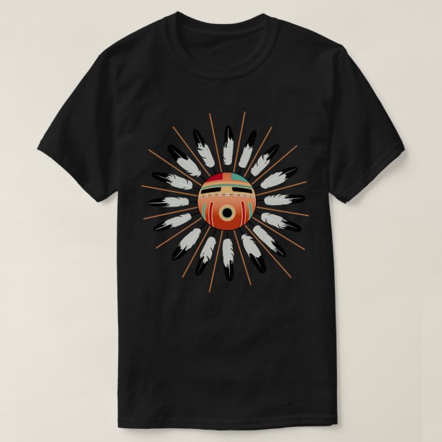 Camiseta Zuni Sun Deus (Frente do Design)