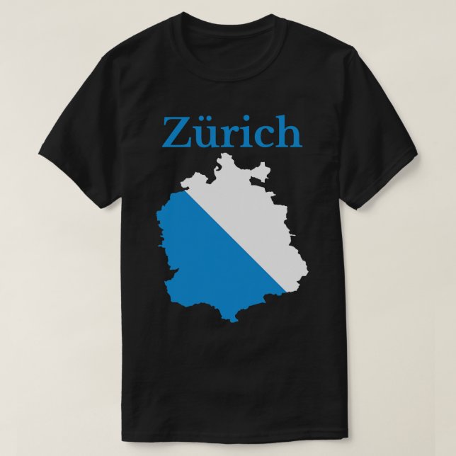 Camiseta Zurich Canton Suiça (Frente do Design)