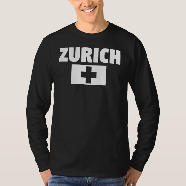 Camiseta Zurich Switzerland (Frente)