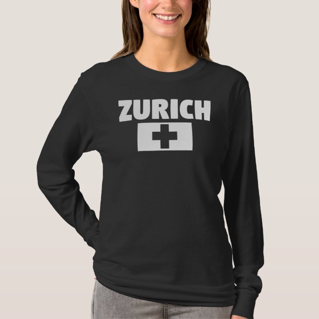 Camiseta Zurich Switzerland (Frente)