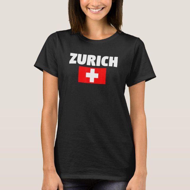 Camiseta Zurich Switzerland (Frente)
