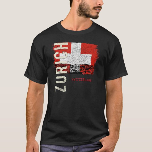 Camiseta Zurique Suiça Europa (Frente)