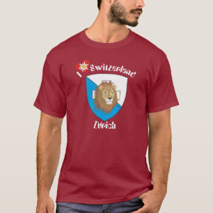Camiseta Zurique - Suíça Suisse - Svizzera   alpargata
