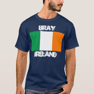 Camiseta Zurro, Ireland com bandeira irlandesa