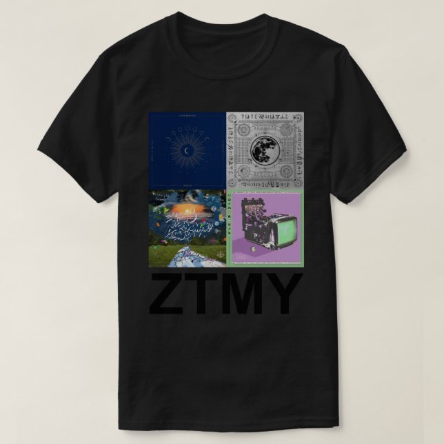 Camiseta Zutomayo Albums Classic T-Shirt (Frente do Design)