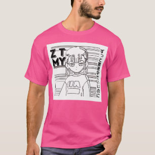 Camiseta Zutomayo () Design Merch Fan Line Art