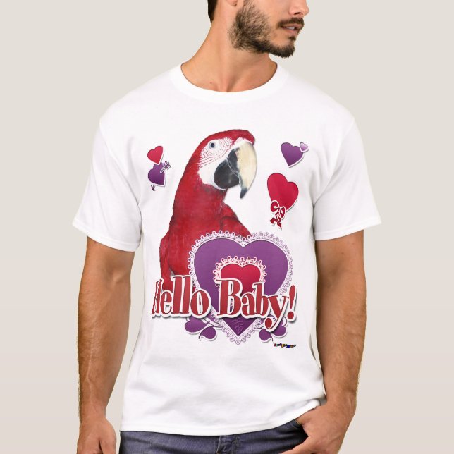 Camiseta Zuzu - Olá Bebê! (Frente)