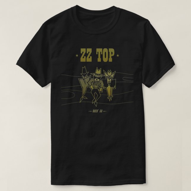Camiseta ZZ ganhando 50 T-Shirt Essencial (Frente do Design)